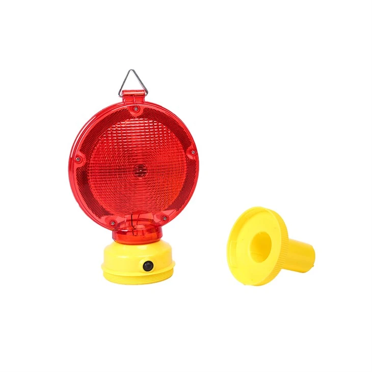 Lampu Barikade Flasher Peringatan Lalu Lintas