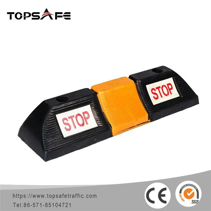 Road Safe Traffic Safety 50 cm Roda Karet Berhenti Blok Parkir